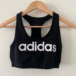 Adidas sport bra size S, black
